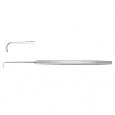 Graefe Nerve Hook Fig. 3 Stainless Steel, 14 cm - 5 1/2"